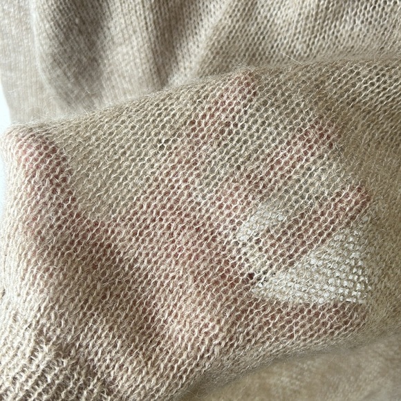 SUNDRY Mohair Wool Blend Lightweight Loose Knit Sweet Dreams Sweater Medium - Picture 15 of 16